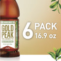 Gold Peak Real Brewed Tea Zero Sugar Diet, Bottled Tea Drink, 16.9 fl oz, 6 Bottles