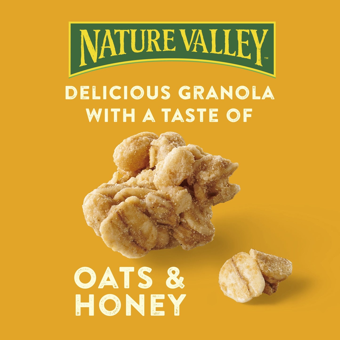 Nature Valley Protein Granola, Oats and Honey, Resealable Bag, 11 OZ