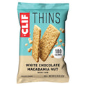 CLIF BAR Thins - White Chocolate Macadamia Nut Flavor - Crispy Snack Bars - Made with Organic Oats - Non-GMO - Plant-Based - 100 Calorie Packs - 0.78 oz. (7 Pack)