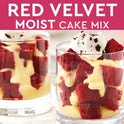 Duncan Hines Red Velvet Flavored Cake Mix, Baking Mix, 15.25 oz.