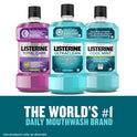 Listerine Ultraclean Antiseptic Mouthwash, Oral Care for Gingivitis, Cool Mint, 500 mL