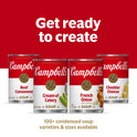 Campbell's Condensed Cream of Mushroom with Roasted Garlic Soup, 10.5 Ounce Can