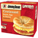 Jimmy Dean Bacon Egg & Cheese Croissant Sandwich, 28.8 oz, 8 Count (Frozen)