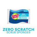 Scotch-Brite Zero Scratch Non-Scratch Scrub Sponges, 3 Scrubbing Sponges