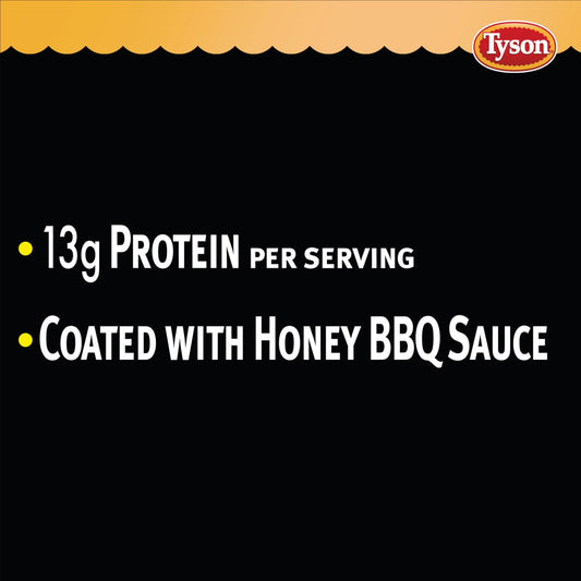 Tyson Any'tizers Honey BBQ Seasoned Chicken Wings, 1.37 lb (Frozen)