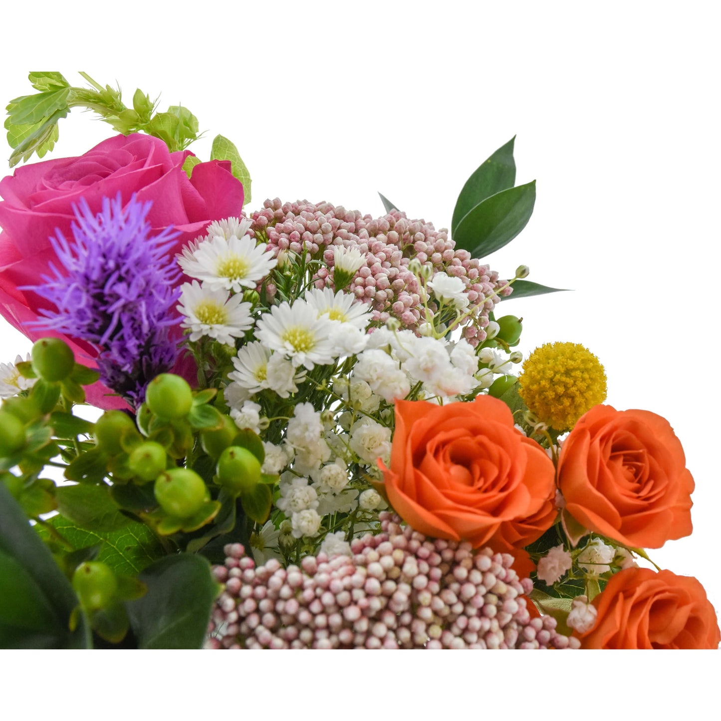 Fresh-Cut Small Mixed Flower Bouquet, Minimum of 12 Stems, Colors Vary