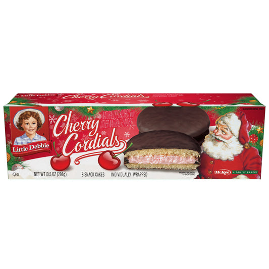 Little Debbie Cherry Cordials, 11 oz