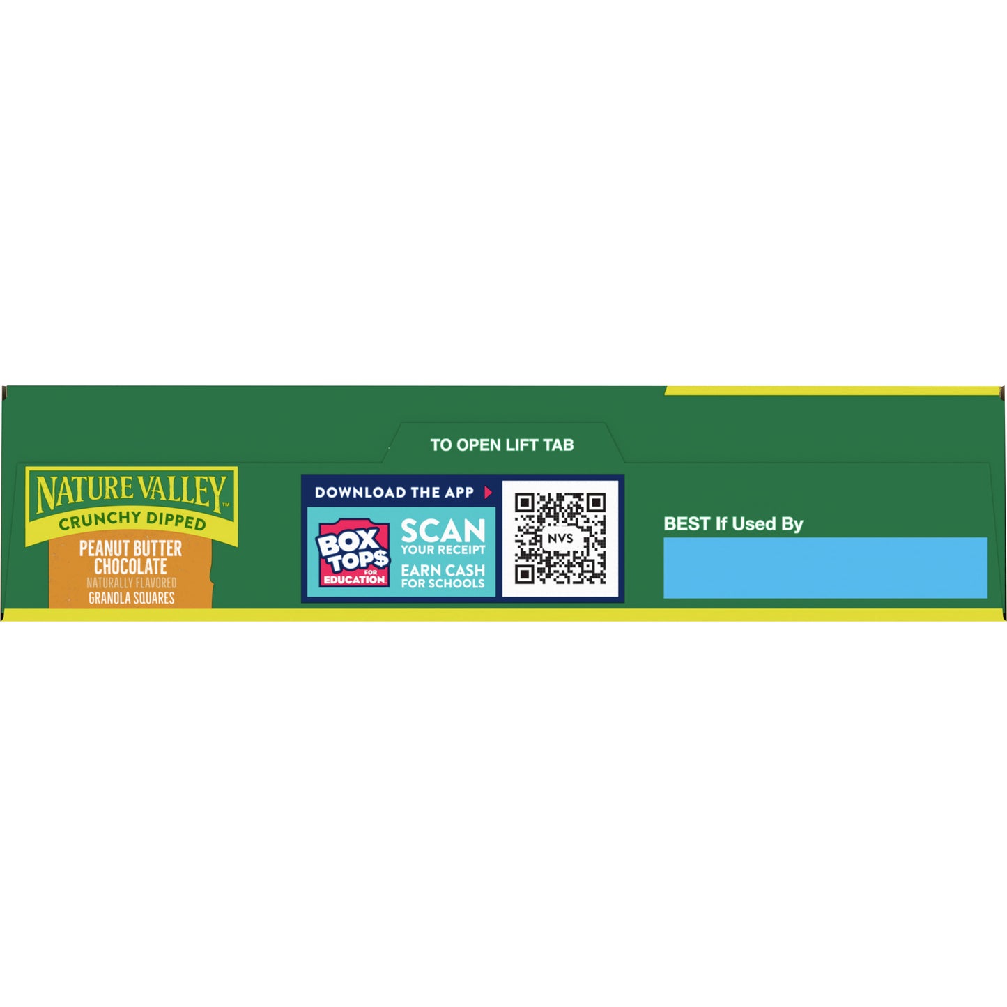 Nature Valley Crunchy Dipped Granola Squares, Peanut Butter Chocolate, 6 Count, 4.68 OZ