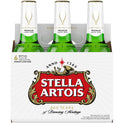 Stella Artois Lager, 6 Pack Beer, 11.2 fl oz Bottles, 5% ABV