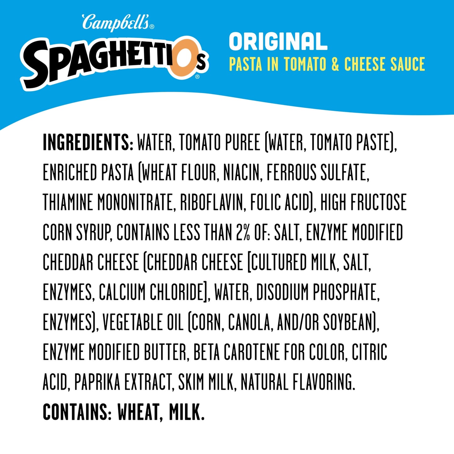 SpaghettiOs Original Canned Pasta, 15.8 oz Can