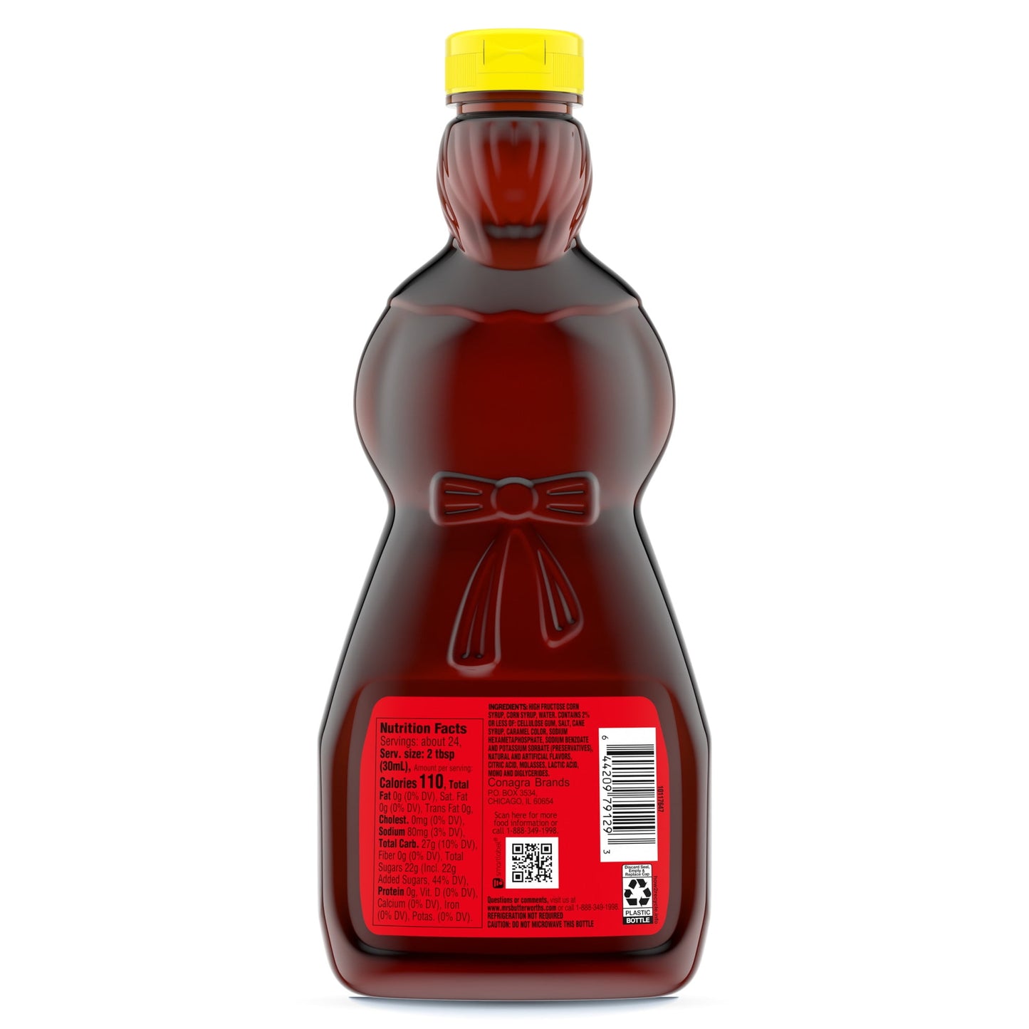 Mrs. Butterworth's Original Thick N Rich Pancake Syrup 24 Fl Oz. Bottle