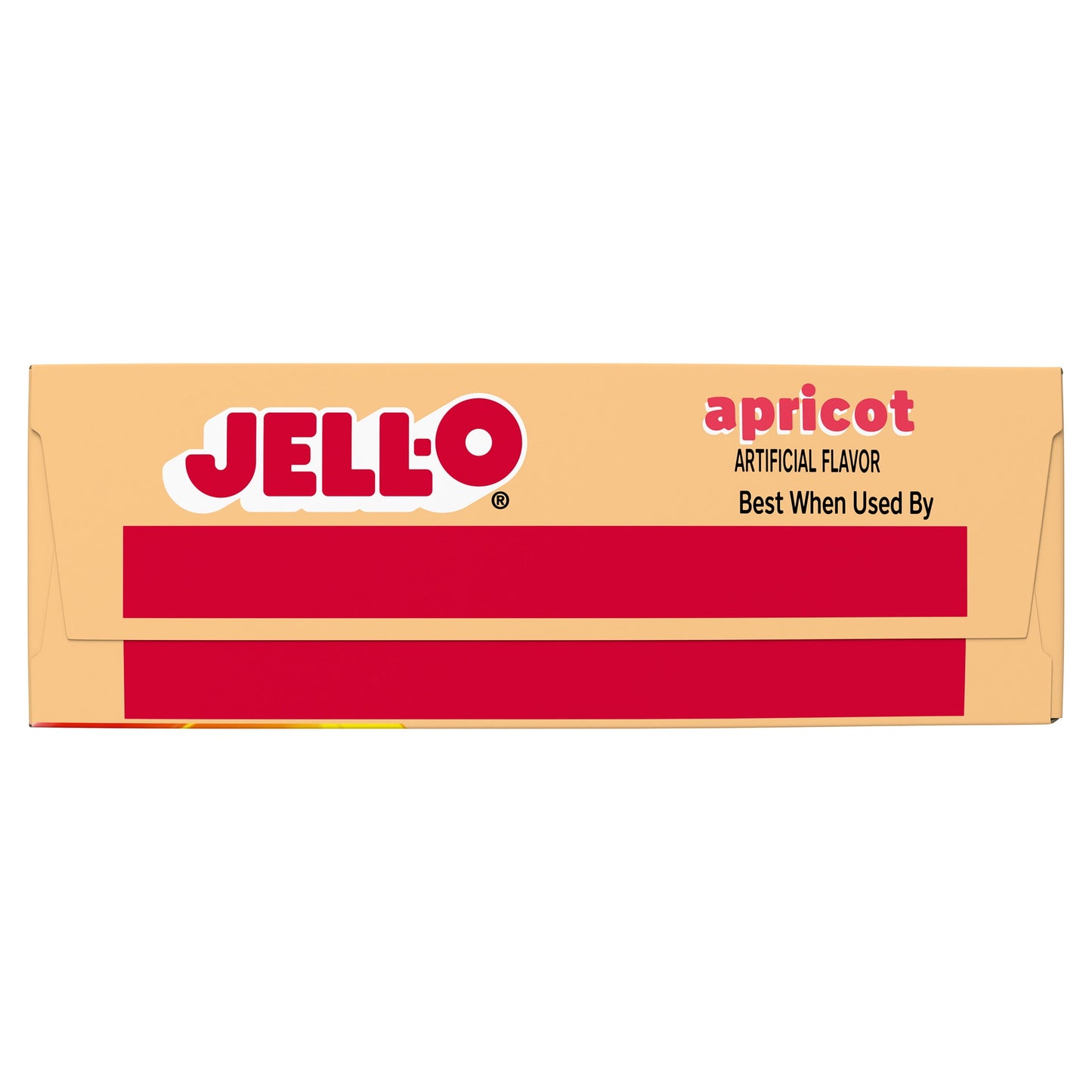 Jell-O Apricot Artificially Flavored Gelatin Dessert Mix, 3 oz Box