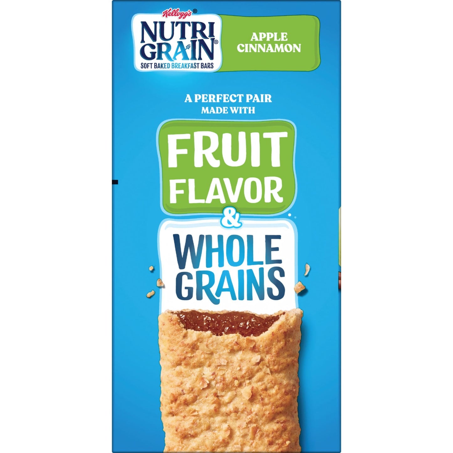 Kellogg's Nutri-Grain Apple Cinnamon Chewy Soft Baked Breakfast Bars, Ready-to-Eat, 20.8 oz, 16 Count