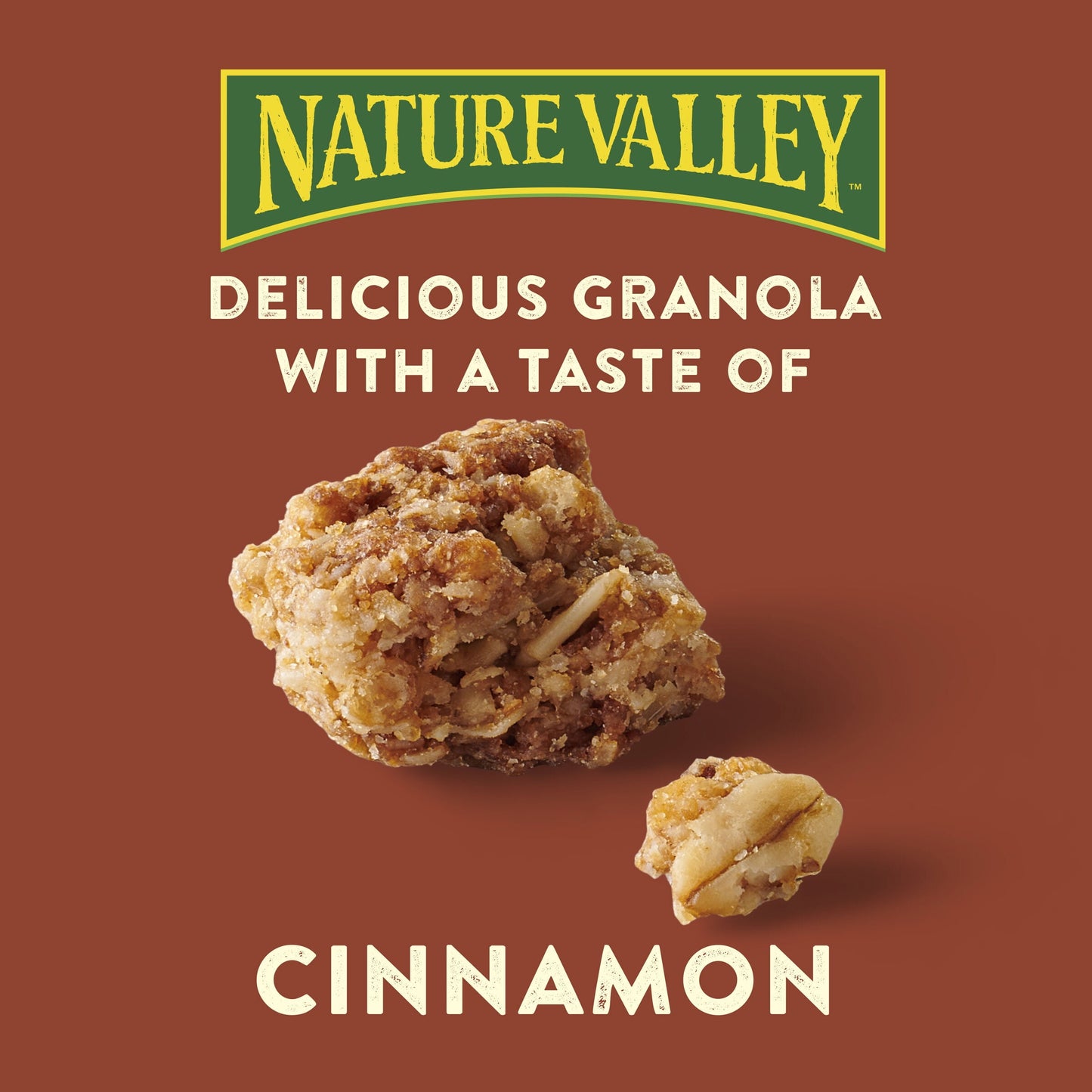 Nature Valley Crunchy Granola, Cinnamon, Resealable Bag, 16 OZ