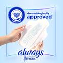 Always Infinity Feminine Pads with wings, Size 2, Heavy Absorbency, unscented, 46 Ct