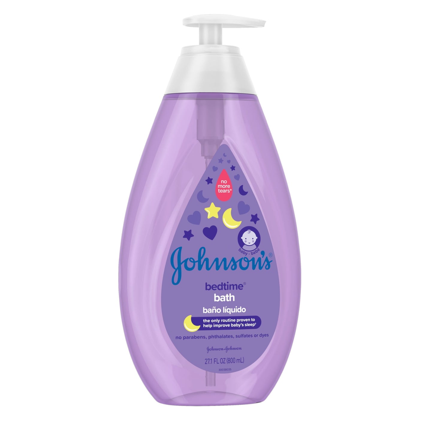 Johnson's Bedtime Baby Bubble Bath with Calming Aromas, 27.1 fl. oz