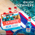 Smirnoff Ice Red White & Berry Sparkling Drink, 11.2oz Bottles, 6pk