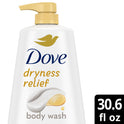 Dove Dryness Relief Long Lasting Gentle Body Wash, Jojoba Oil, 30.6 fl oz