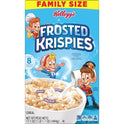 Kellogg's Rice Krispies Original Cold Breakfast Cereal, Family Size, 17.1 oz Box