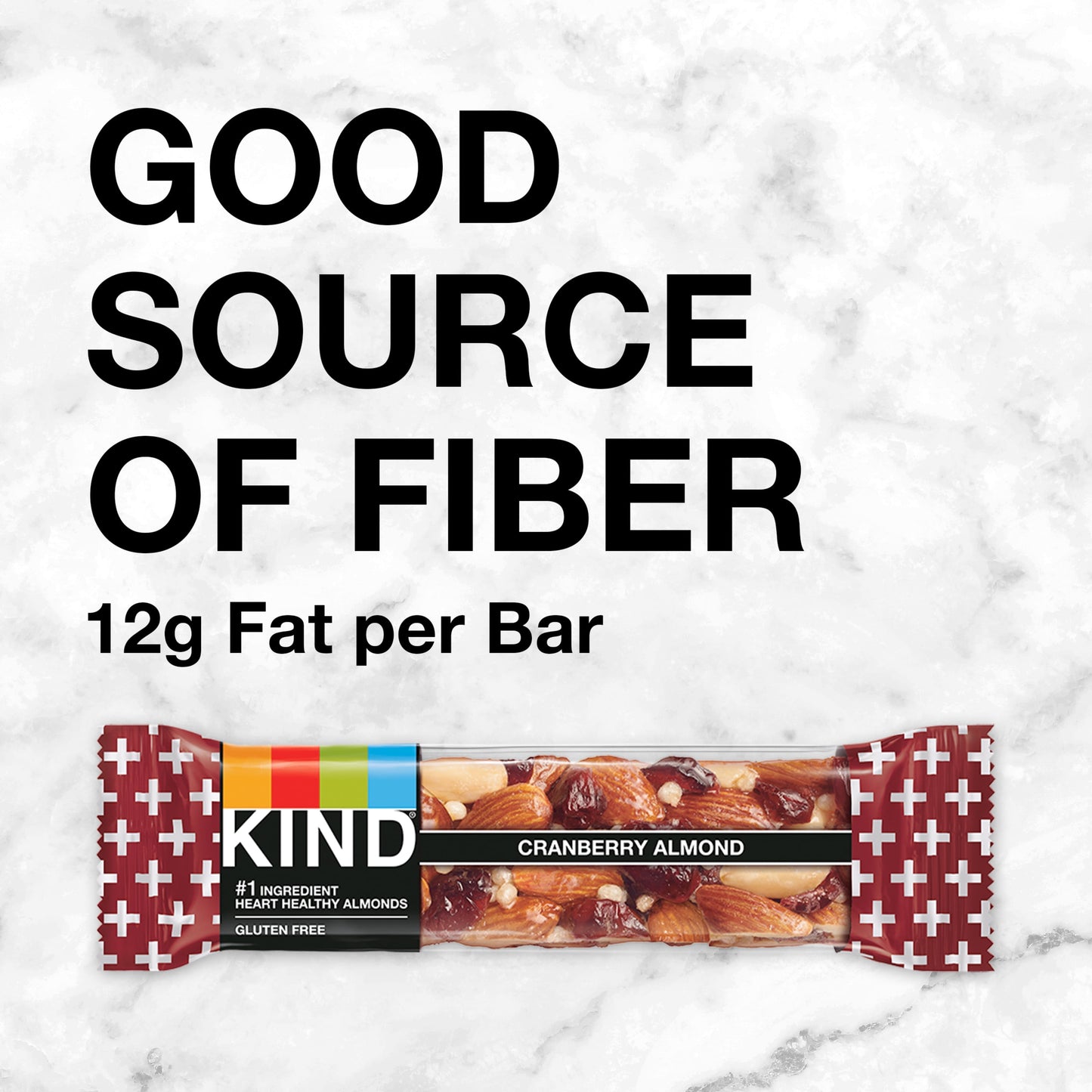 KIND Gluten Free Cranberry Almond Snack Bars, 1.4 oz, 6 Count