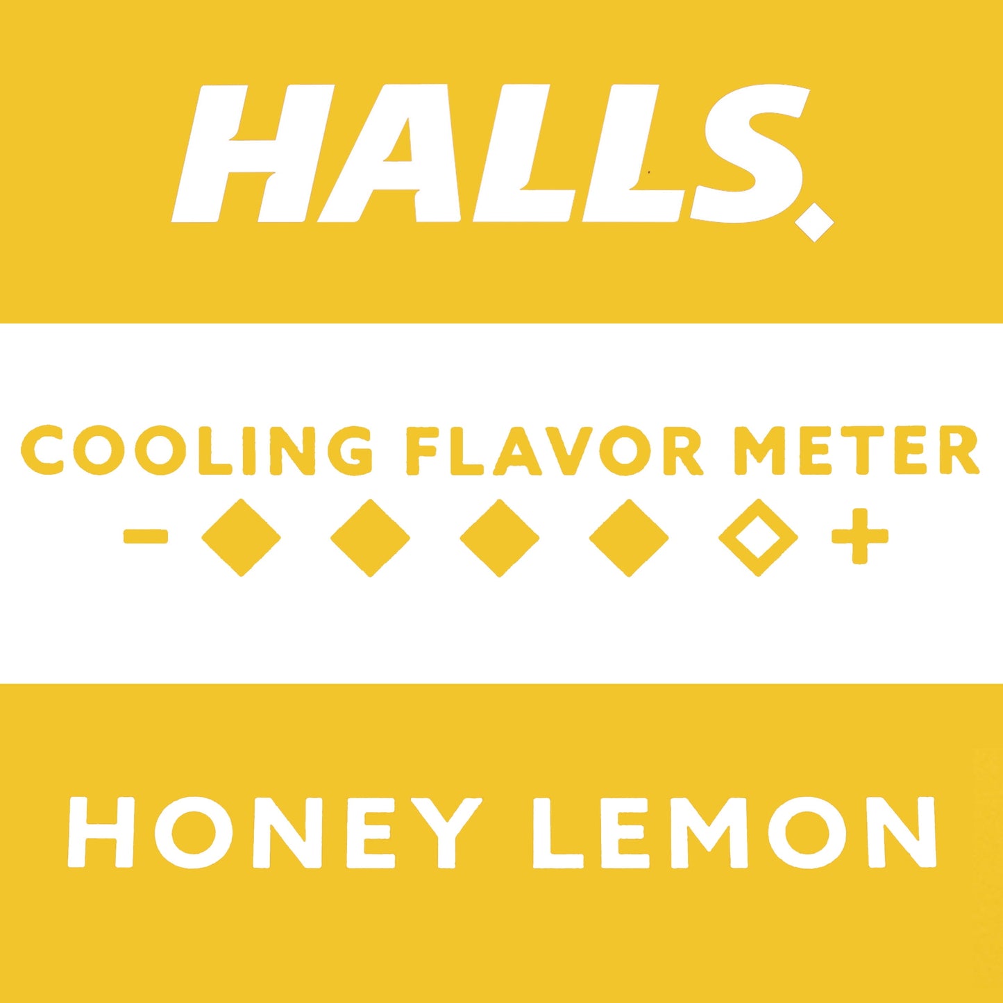 HALLS Relief Honey Lemon Cough Drops, Economy Pack, 80 Drops