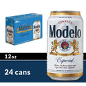 Modelo Especial Mexican Lager Import Beer, 24 Pack Beer, 12 fl oz Cans, 4.4% ABV