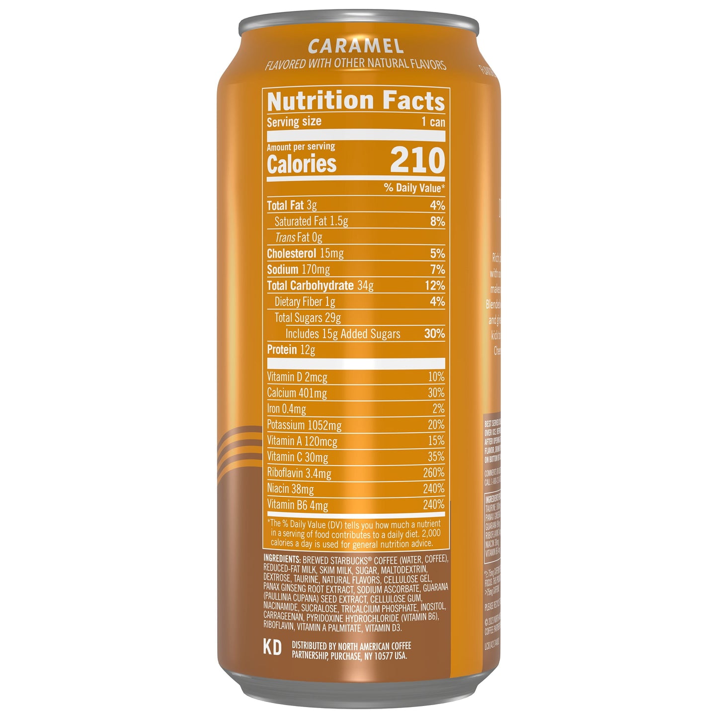 Starbucks Doubleshot Energy Coffee Drink Caramel 15 Fl Oz