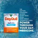 Vicks DayQuil & NyQuil Vapocool Caplets, Severe Cold & Flu Relief, over-the-counter Medicine, 24 Ct