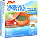PIC Mosquito Coils with Terra Cotta Burner, Mosquito Repellent, 3 oz, 5 Pc Box
