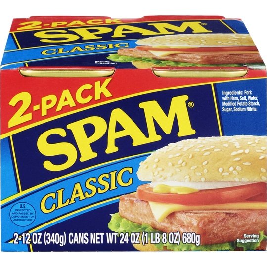 SPAM Classic, 12 oz (2 Pack Canned)