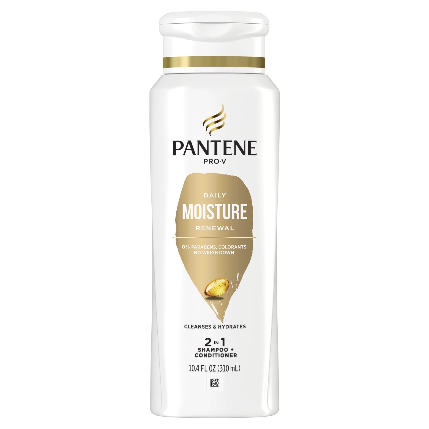 Pantene Pro-V Daily Moisture Renewal 2 in 1 Shampoo + Conditioner, All Hair Types, 10.4 fl oz