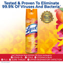 Lysol Disinfectant Spray, Sanitizing and Antibacterial Spray, For Disinfecting and Deodorizing, Brand New Day - Mango & Hibiscus, 19 fl oz each