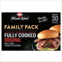 HORMEL BLACK LABEL Pork Bacon, Fully Cooked, Family Pack, 7.56 oz PlasticPackage
