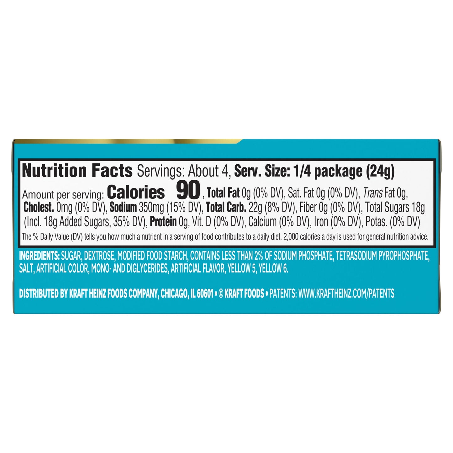 Jell-O French Vanilla Artificially Flavored Instant Pudding & Pie Filling Mix, 3.4 oz Box