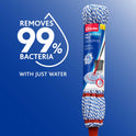 O-Cedar MicroTwist™ MAX Microfiber Mop, Removes 99% of Bacteria with Just Water