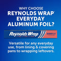 Reynolds Wrap Everyday Strength Aluminum Foil, 75 Square Feet