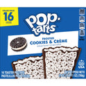 Pop-Tarts Frosted Cookies and Creme Instant Breakfast Toaster Pastries, Shelf-Stable, Ready-to-Eat, 27 oz, 16 Count Box