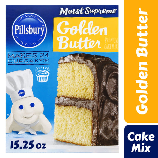 Pillsbury Golden Butter Cake Mix 15.25 oz.