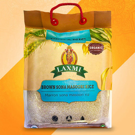 Organic Brown Sona Masoori Rice