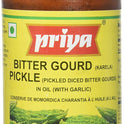 Bitter Gourd Pickle (Karela Pickle) in Oil w/ Garlic