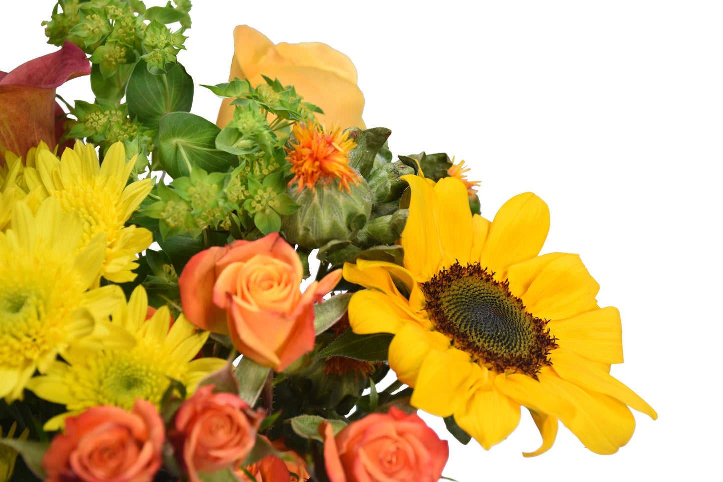 Fresh-Cut Small Mixed Flower Bouquet, Minimum of 12 Stems, Colors Vary