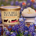 Blue Bell Gold Rim Homemade Vanilla Ice Cream Half Gallon, 64 fl oz