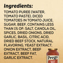 Prego Italian Tomato Spaghetti Sauce Flavored with Meat, 24 oz Jar