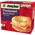 Jimmy Dean Ham & Cheese Croissant Sandwich, 27.2 oz, 8 Count (Frozen)