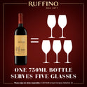 Ruffino Riserva Ducale Chianti Classico DOCG Sangiovese Red Blend, Italian Red Wine, 750 ml Bottle, 14% ABV