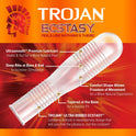 Trojan Ultra Ribbed Ecstasy Lubricated Condoms - 10 Count