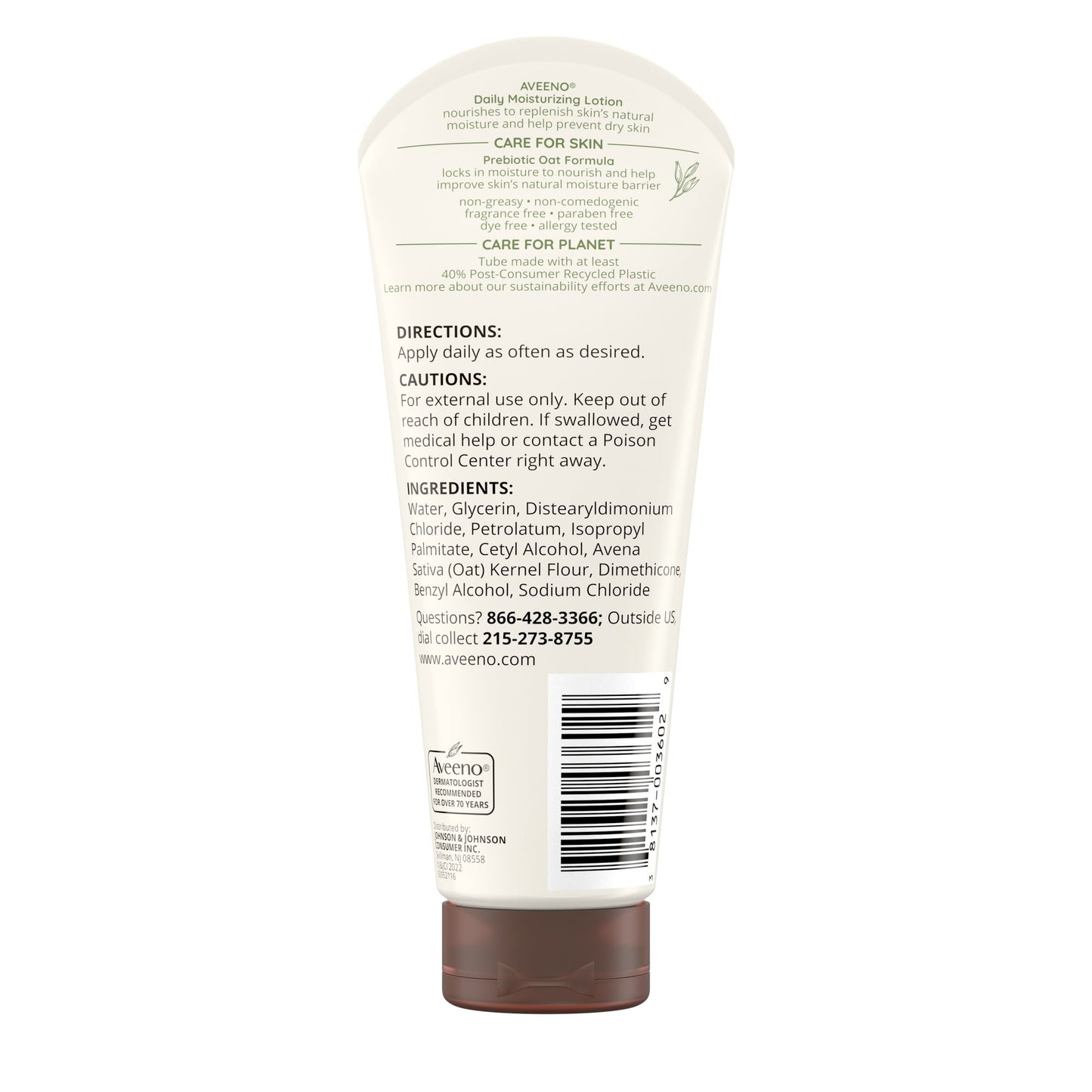 Aveeno Daily Moisturizing Lotion with Oat for Dry Skin, 2.5 fl. oz