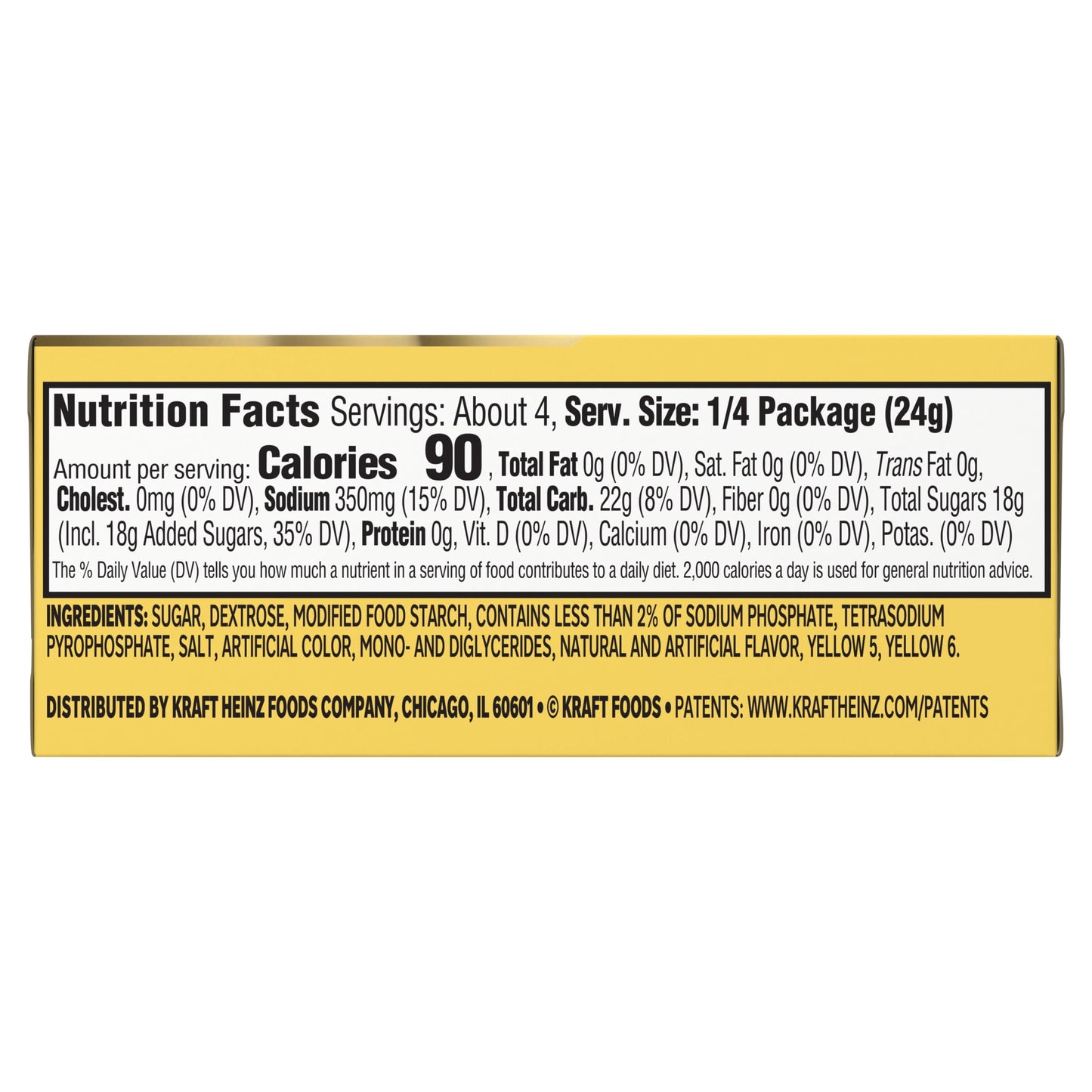 Jell-O Banana Cream Instant Pudding Mix & Pie Filling, 3.4 oz. Box