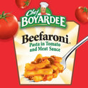 Chef Boyardee Beefaroni Pasta, 7.5 Oz. Bowl