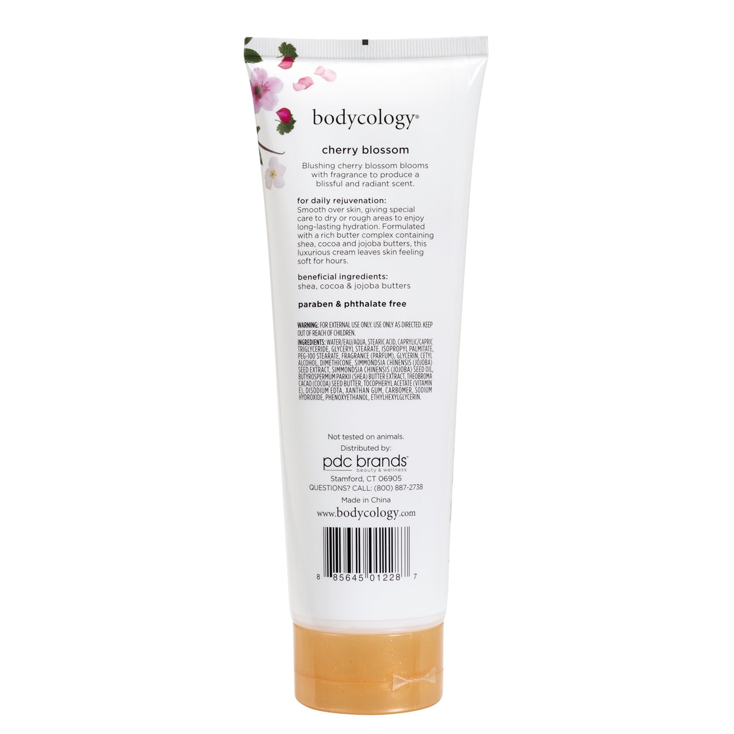 Bodycology Moisturizing Body Cream, Cherry Blossom, 8 oz